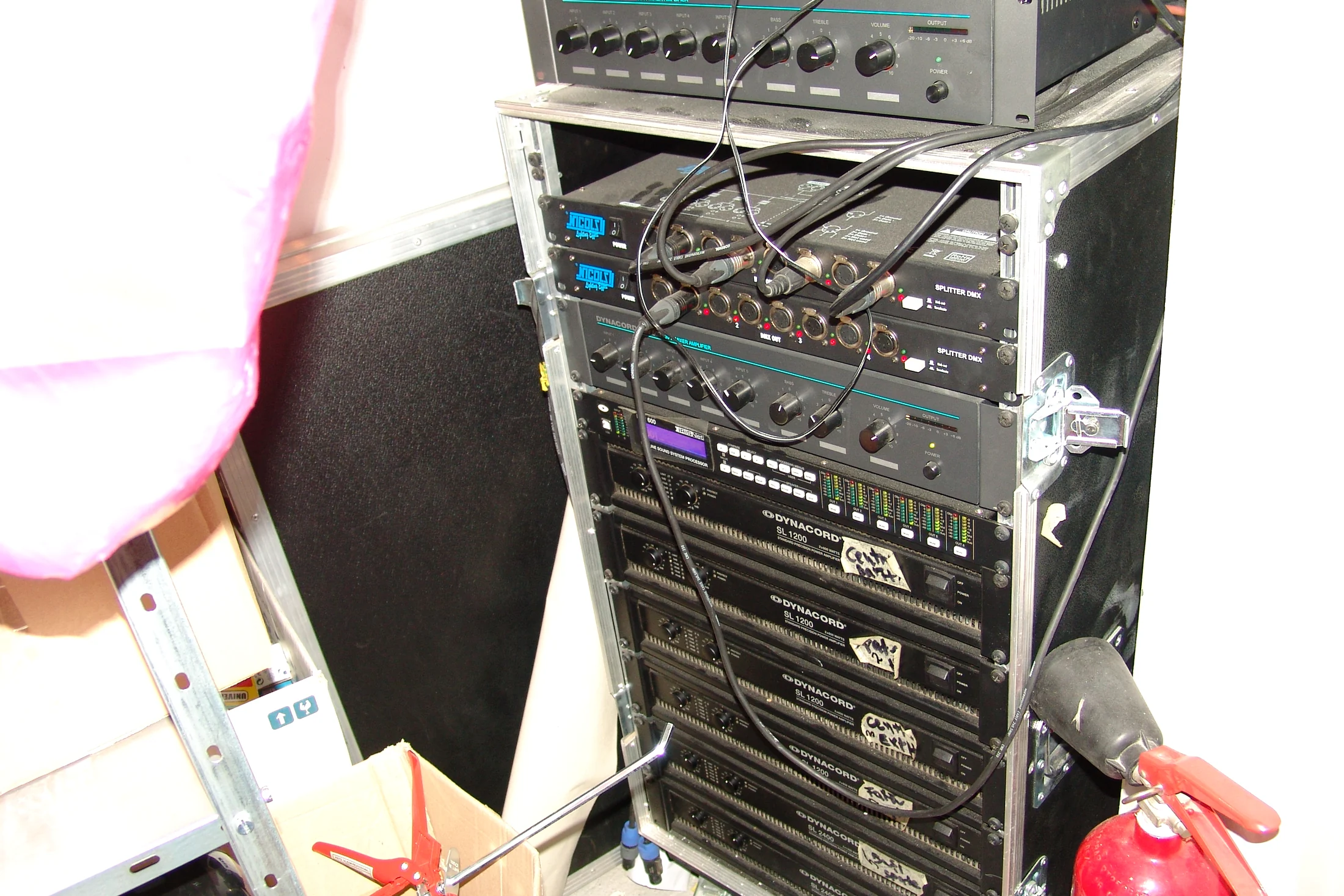 Collage - professional audio project photo