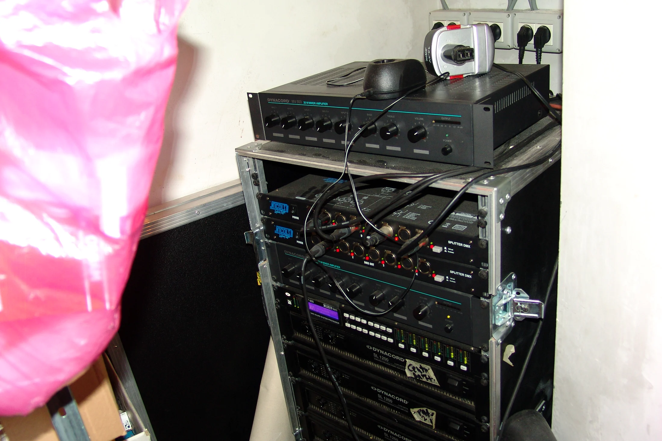 Collage - professional audio project photo